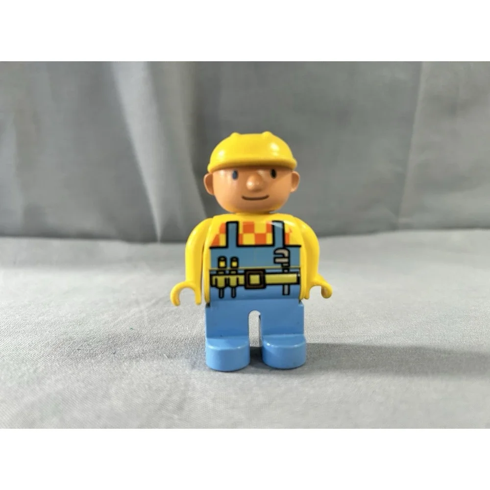 VTG Early 2000's Lego Duplo Bob The Builder Figure 2.5